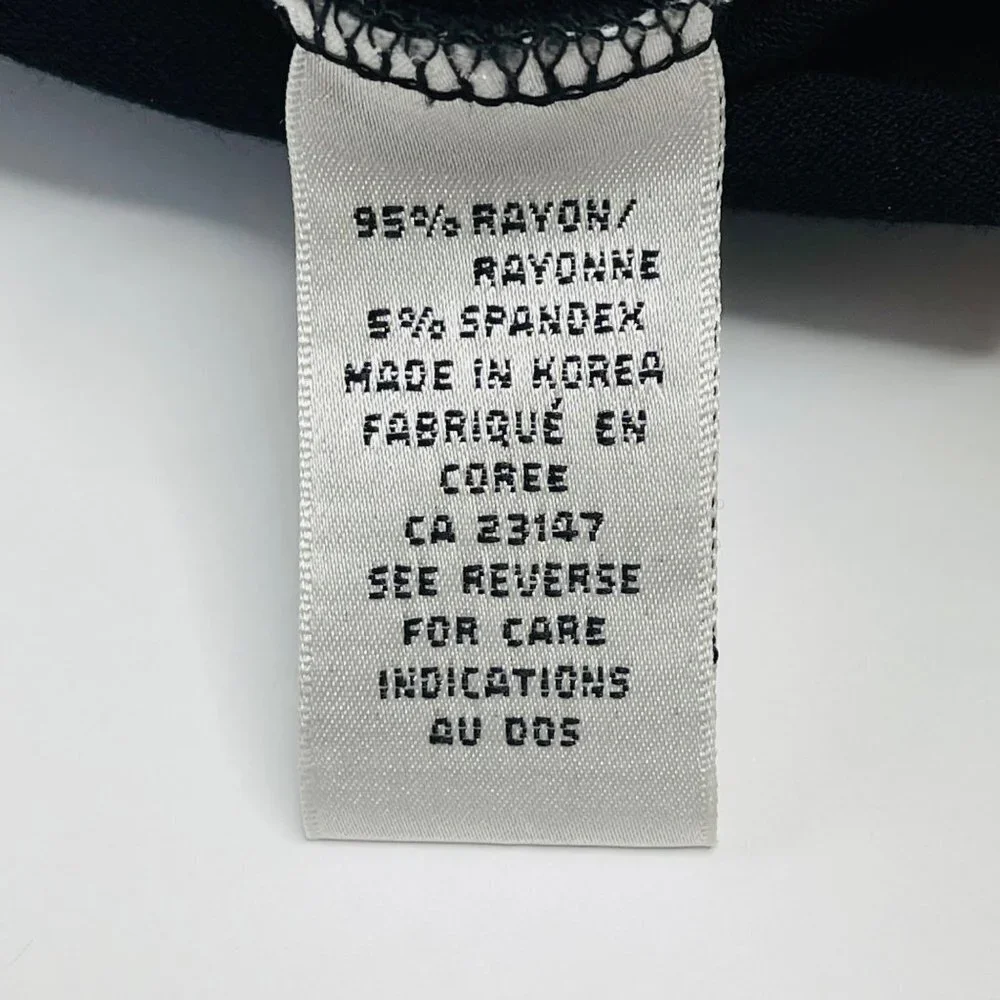 Vintage‎ Talbots Maxi Dress Womens S Black Knit V Neck Shift Career Wear Casual - Picture 4 of 11